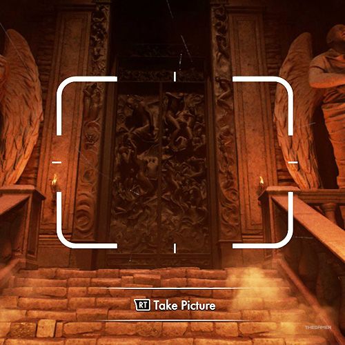 The player takes the photo of the Ornamented Gate in Indiana Jones And The Great Circle