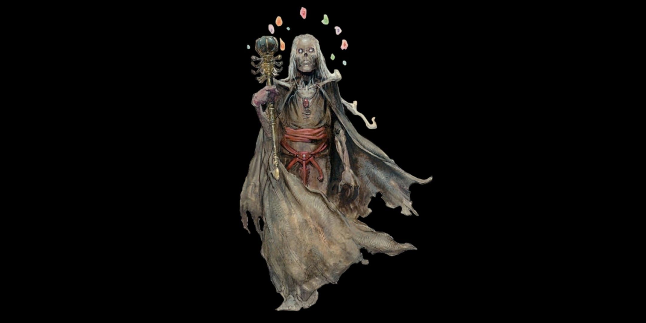 Dungeons & Dragons image showing the lich Larloch.