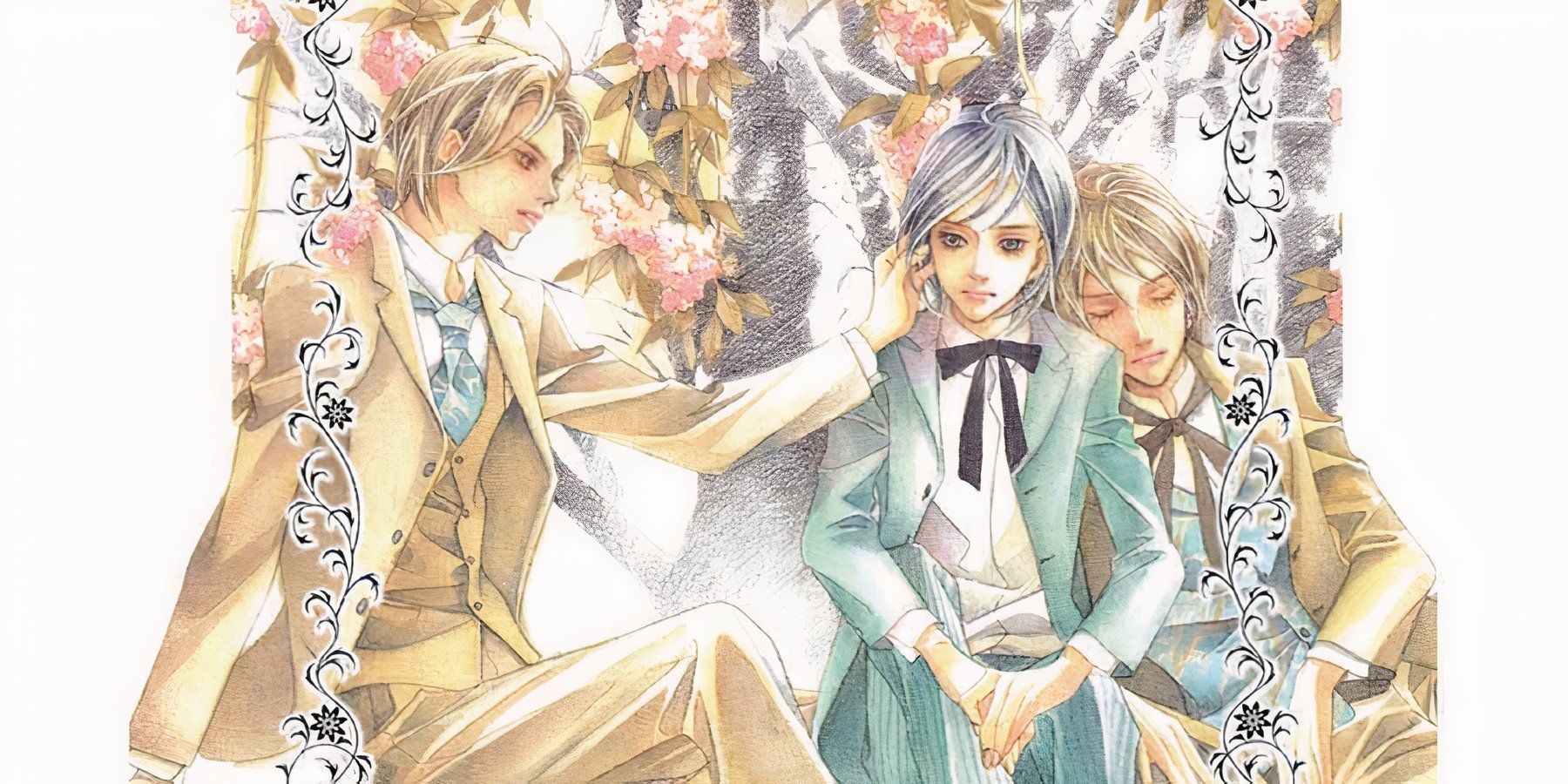 main characters of Savage Garden sitting.