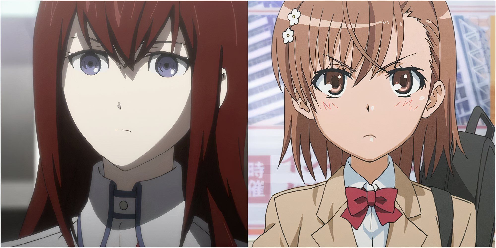 Kurisu Makise and Mikoto Misaka 