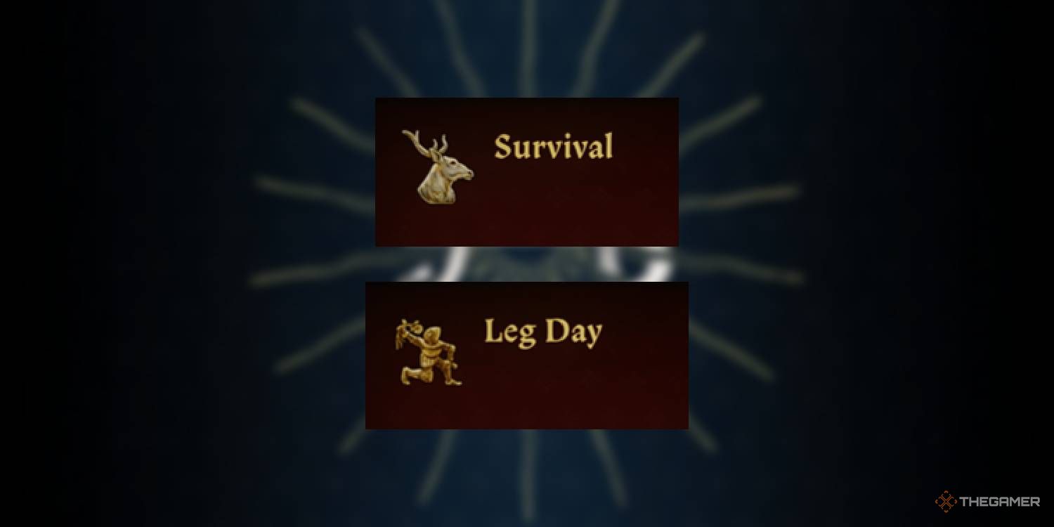 Leg Day perk in the Survival category in Kingdom Come Deliverance 2.