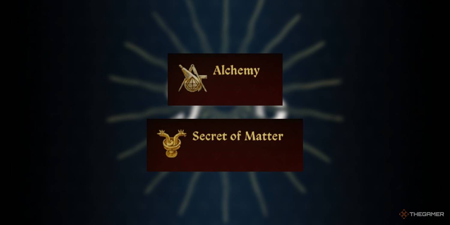 Secret Of Matter perk in the Alchemy category in Kingdom Come Deliverance 2.