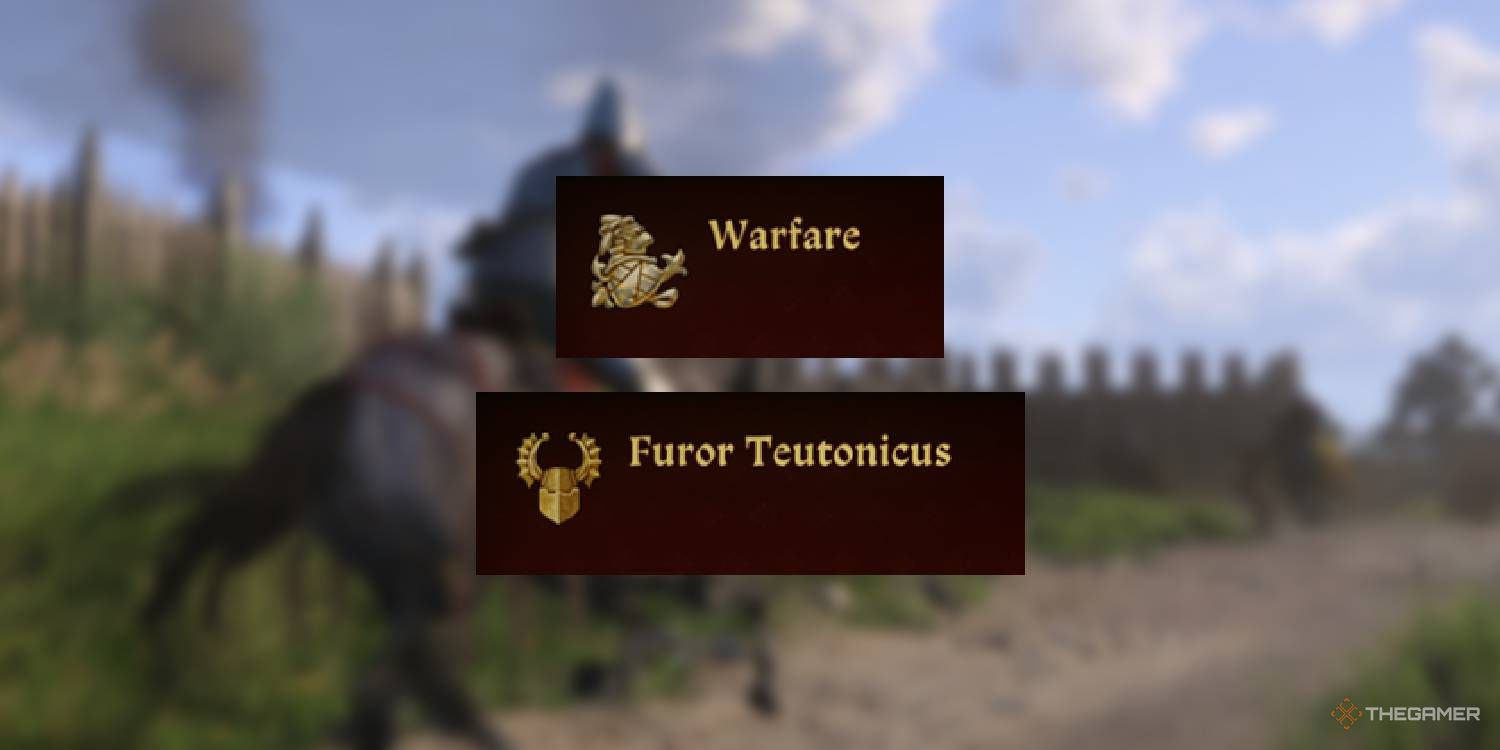 Furor Teutonicus perk in the Warfare category in Kingdom Come Deliverance 2.