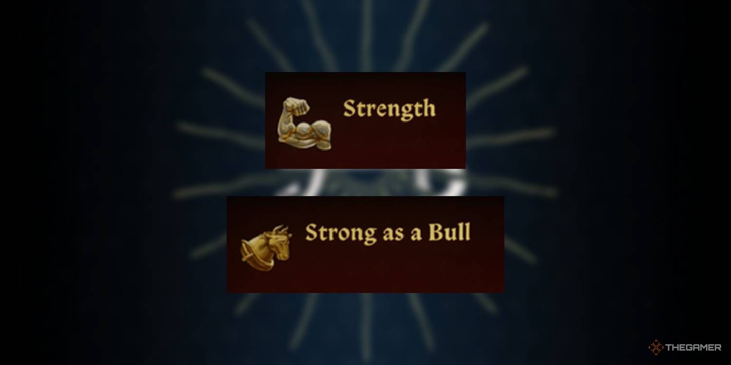 Strong As A Bull perk in the Strength category in Kingdom Come Deliverance 2.