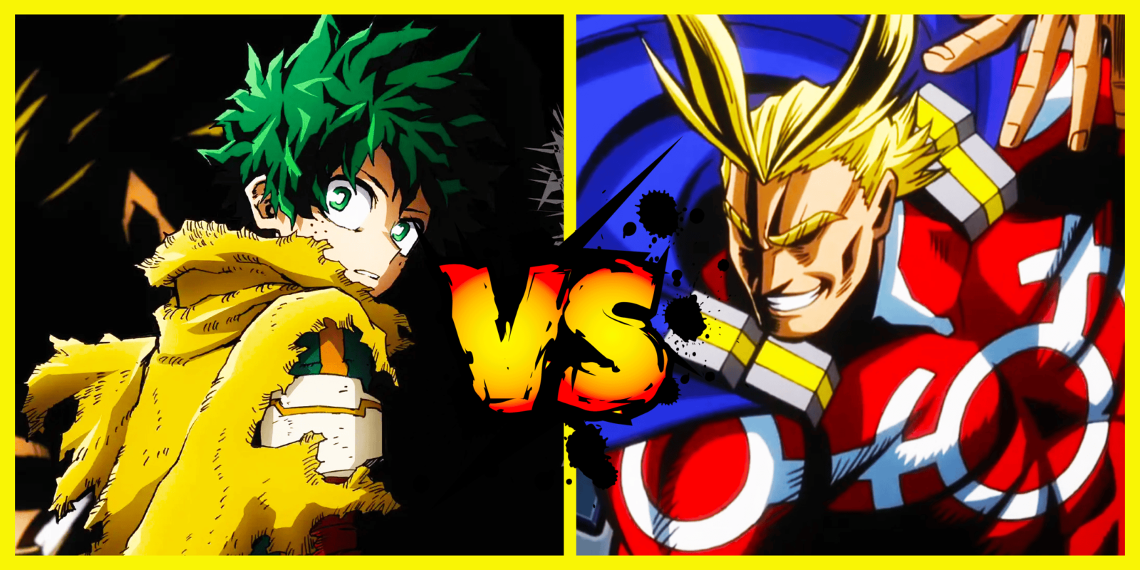 Prime Deku Vs Prime All Might, Explained