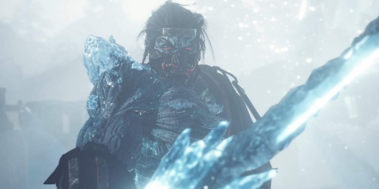 The Magara Naotaka boss from Nioh 2