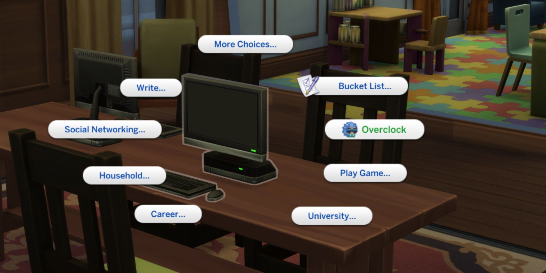 Overclock a Computer the sims 4