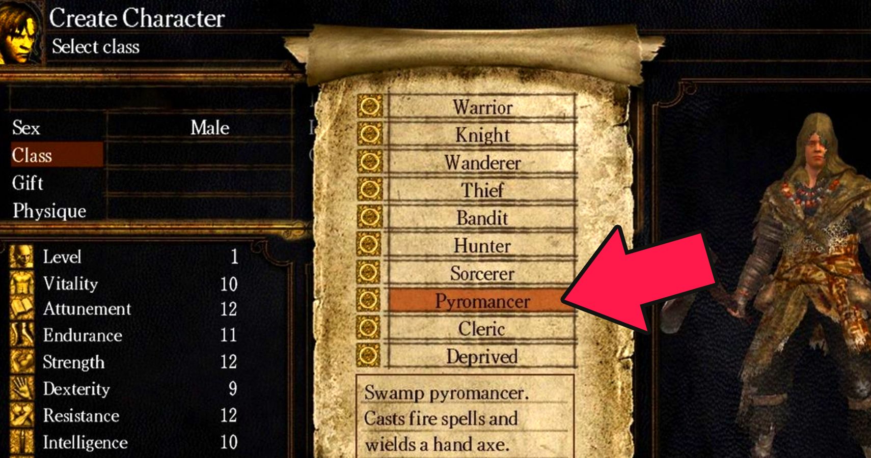 Dark Souls Every Class Ranked From Worst To Best