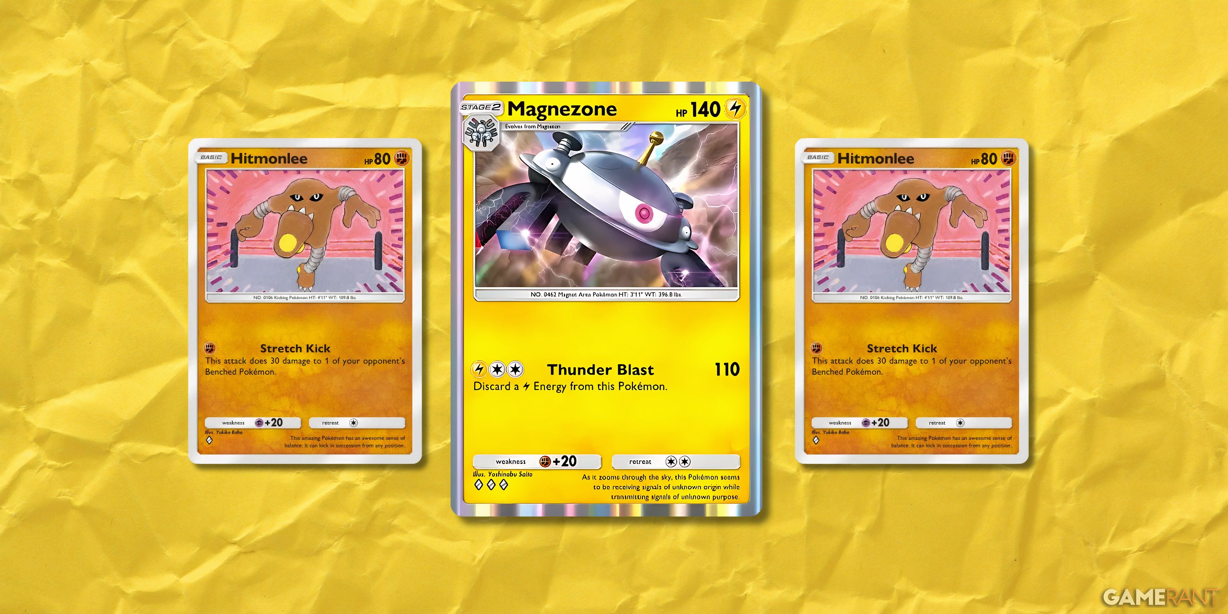 magnezone and hitmonlee non-ex deck in pokemon tcg pocekt.