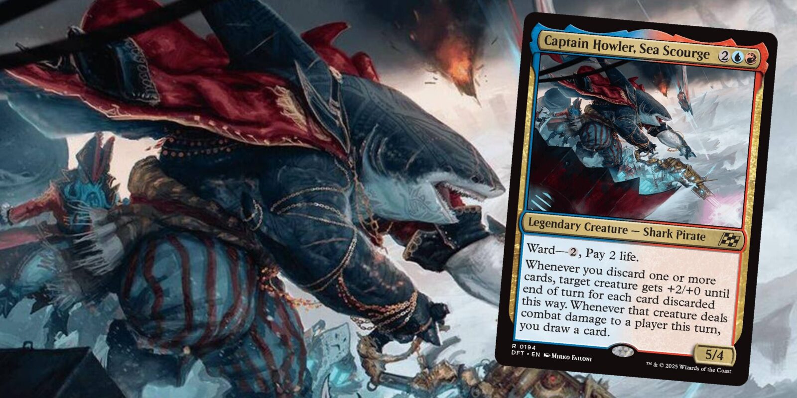 Captain Howler, Sea Scourge Commander Deck - Best Cards, How To Play