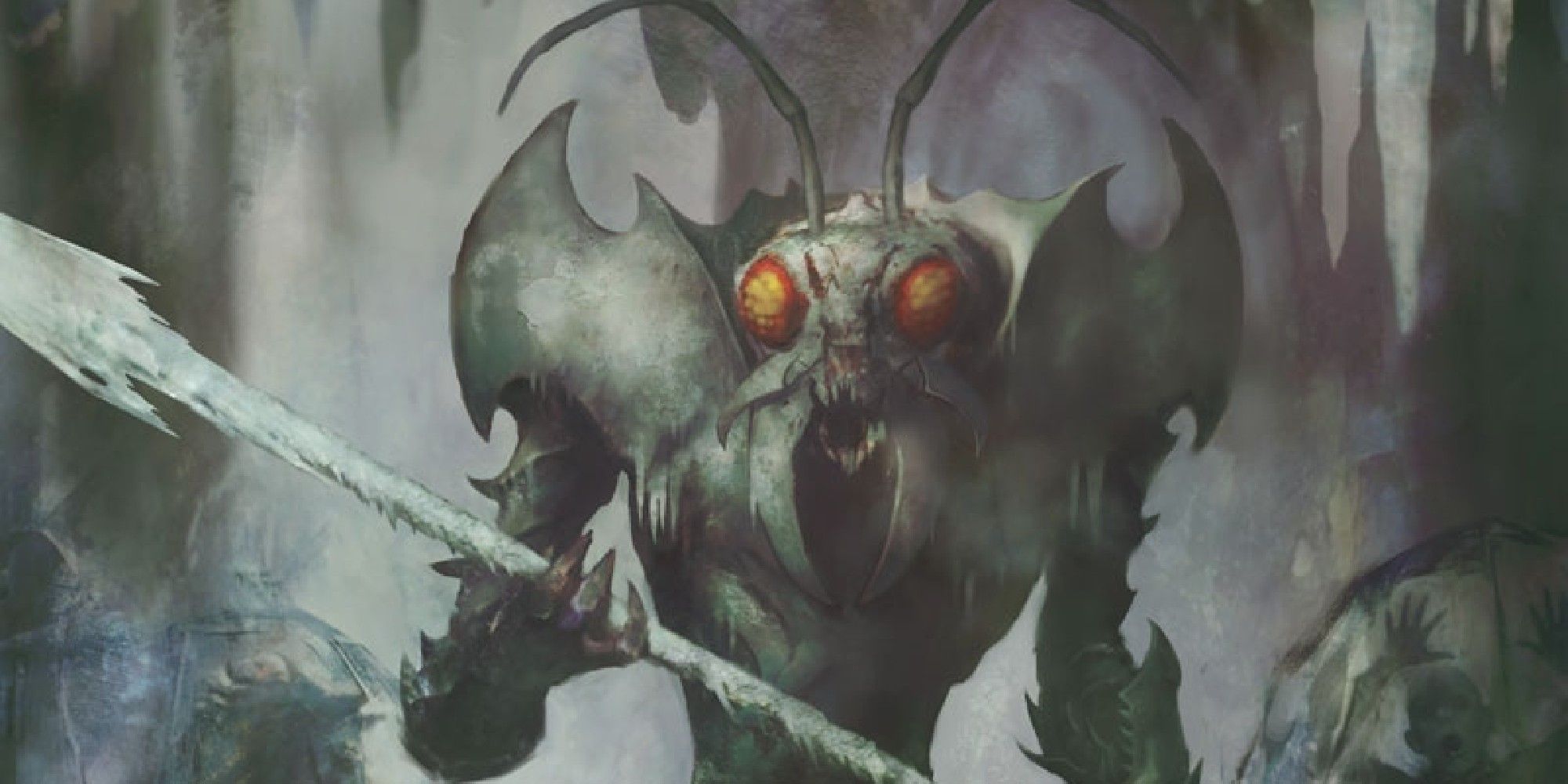 Dungeons & Dragons image showing an ice devil.