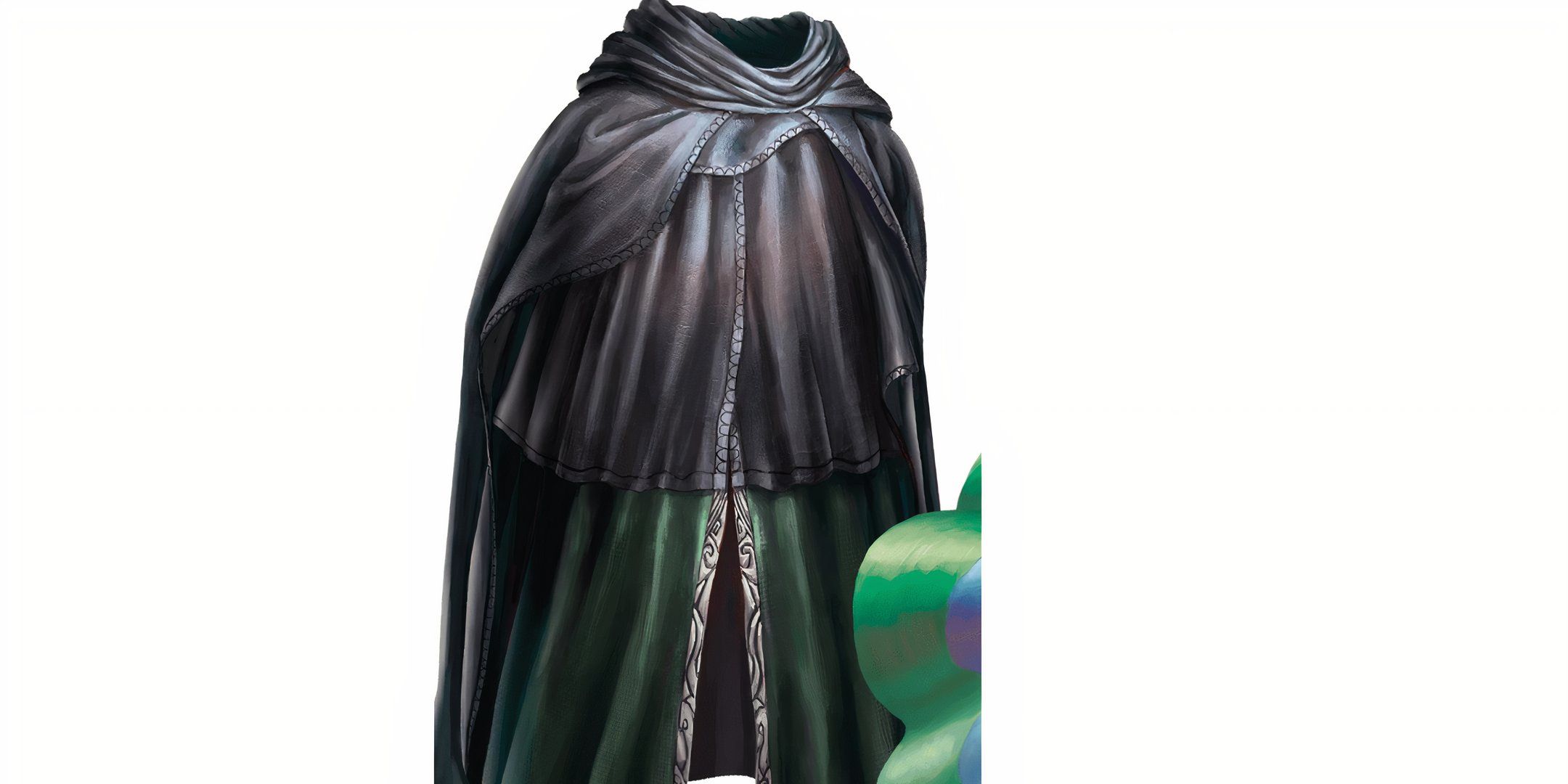 The cloak of displacement item in Dungeons & Dragons.