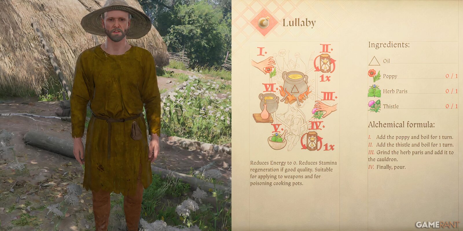 How To Make Sleep Potion (Lullaby Poison) In Kingdom Come: Deliverance 2