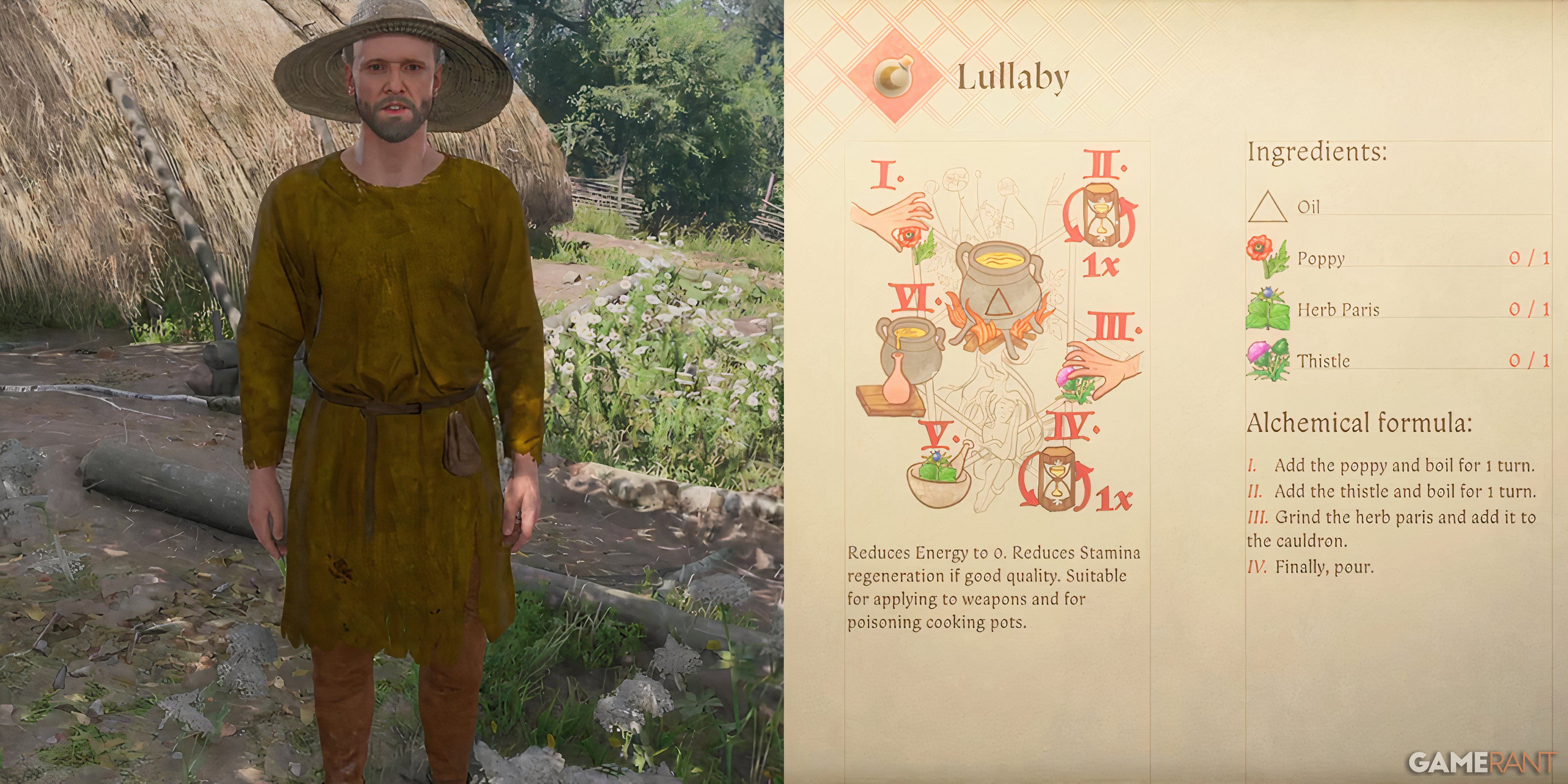 How To Make Lullaby Potion In Kingdom Come Deliverance 2 Featured Image