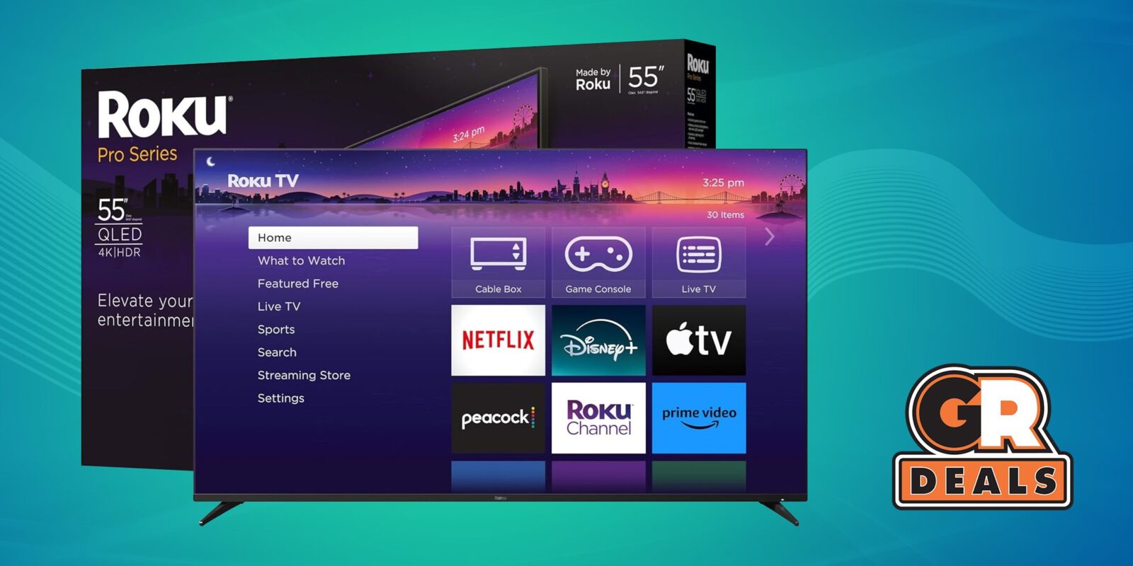 Get the Lowest-Ever Price for Roku's Pro Series QLED TV at Under $600