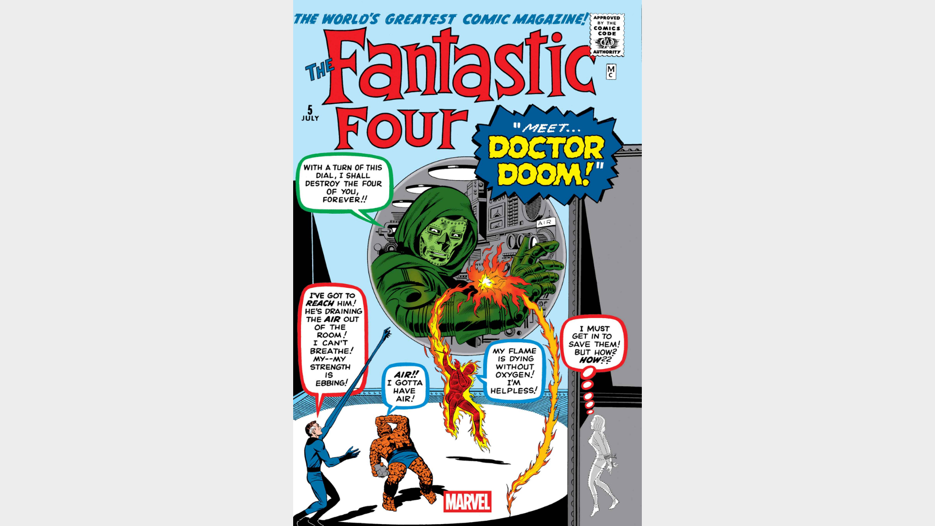 FANTASTIC FOUR #5 FACSIMILE EDITION