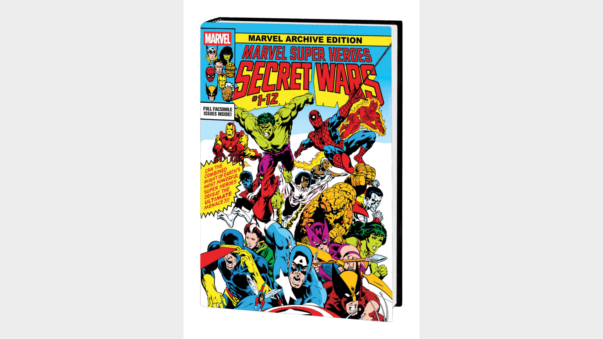 MARVEL ARCHIVE EDITION: MARVEL SUPER HEROES SECRET WARS GALLERY EDITION HC