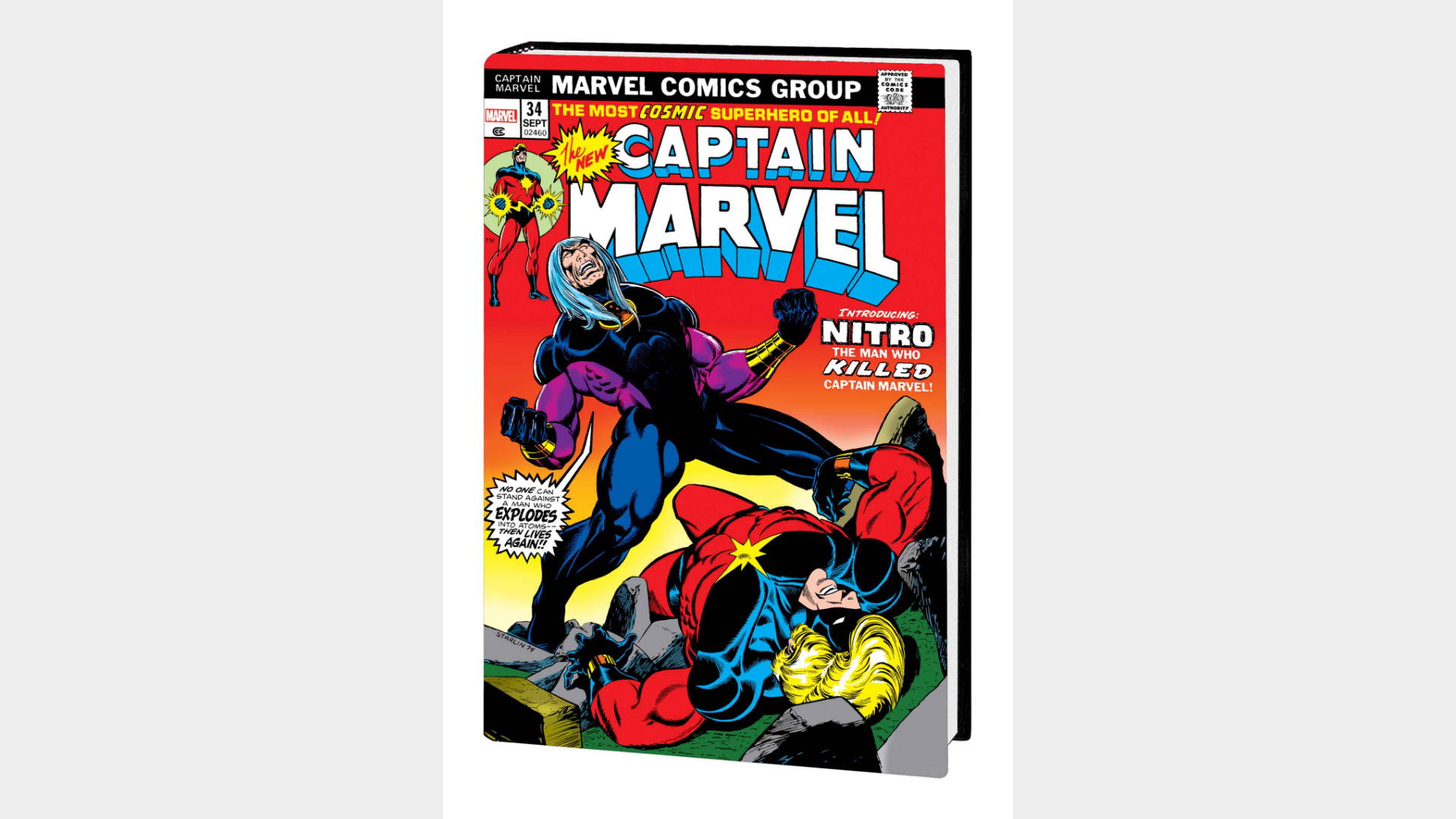 THE DEATH OF CAPTAIN MARVEL OMNIBUS HC