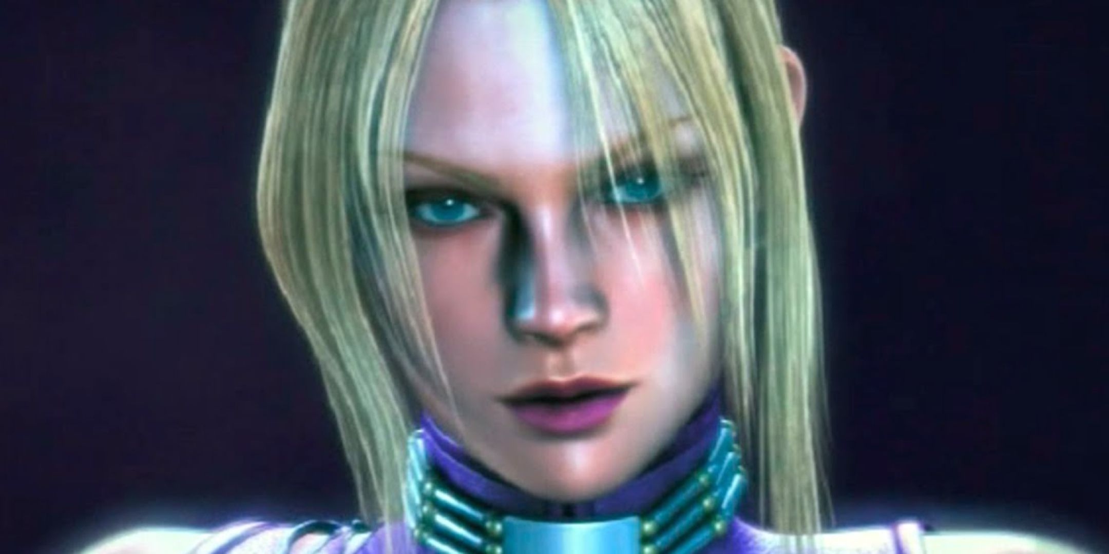 Death By Degrees screenshot of Nina Williams looking into the camera.