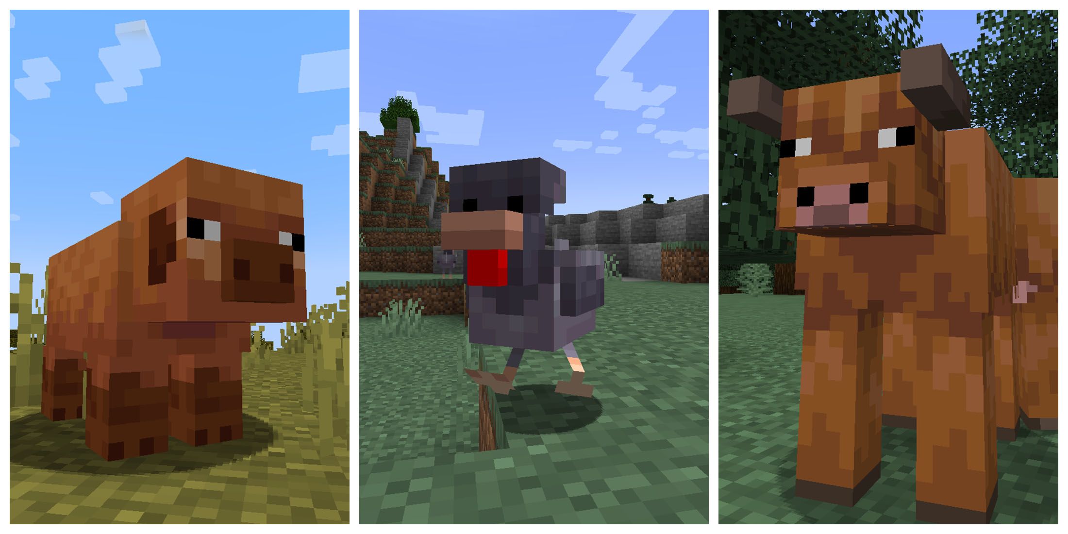 Minecraft Farm Mob Variants