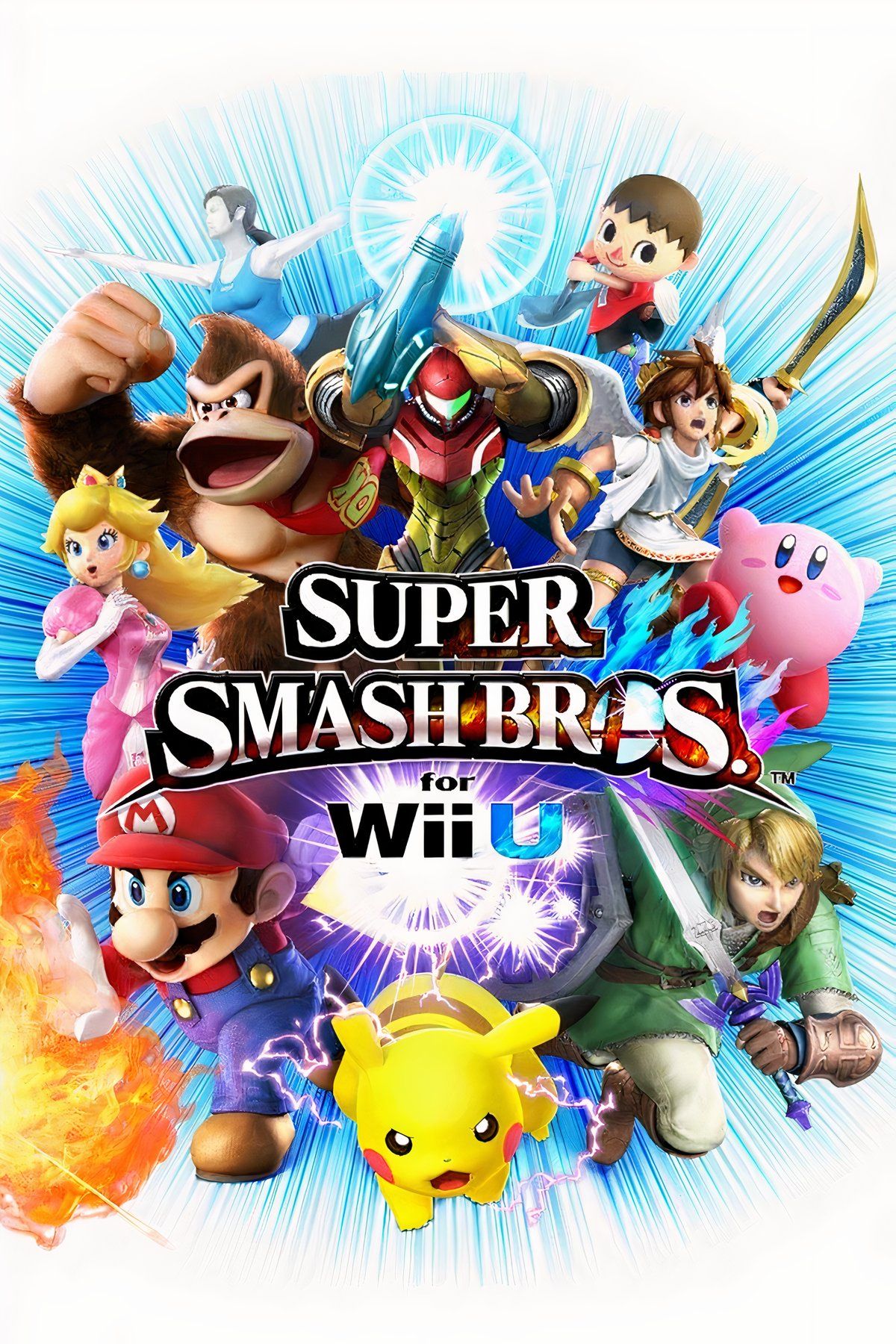 Super Smash Bros. for Wii U Tag Page Cover Art