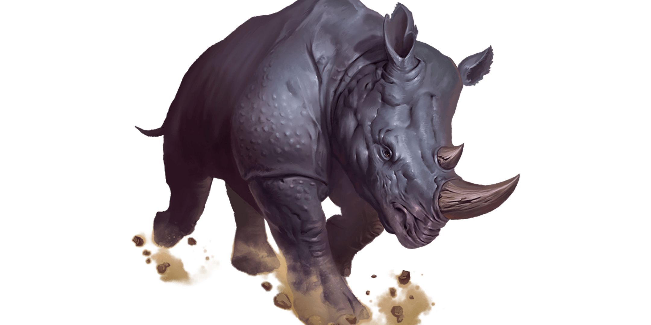 Dungeons & Dragons, Rhinoceros charging by Polar Engine.