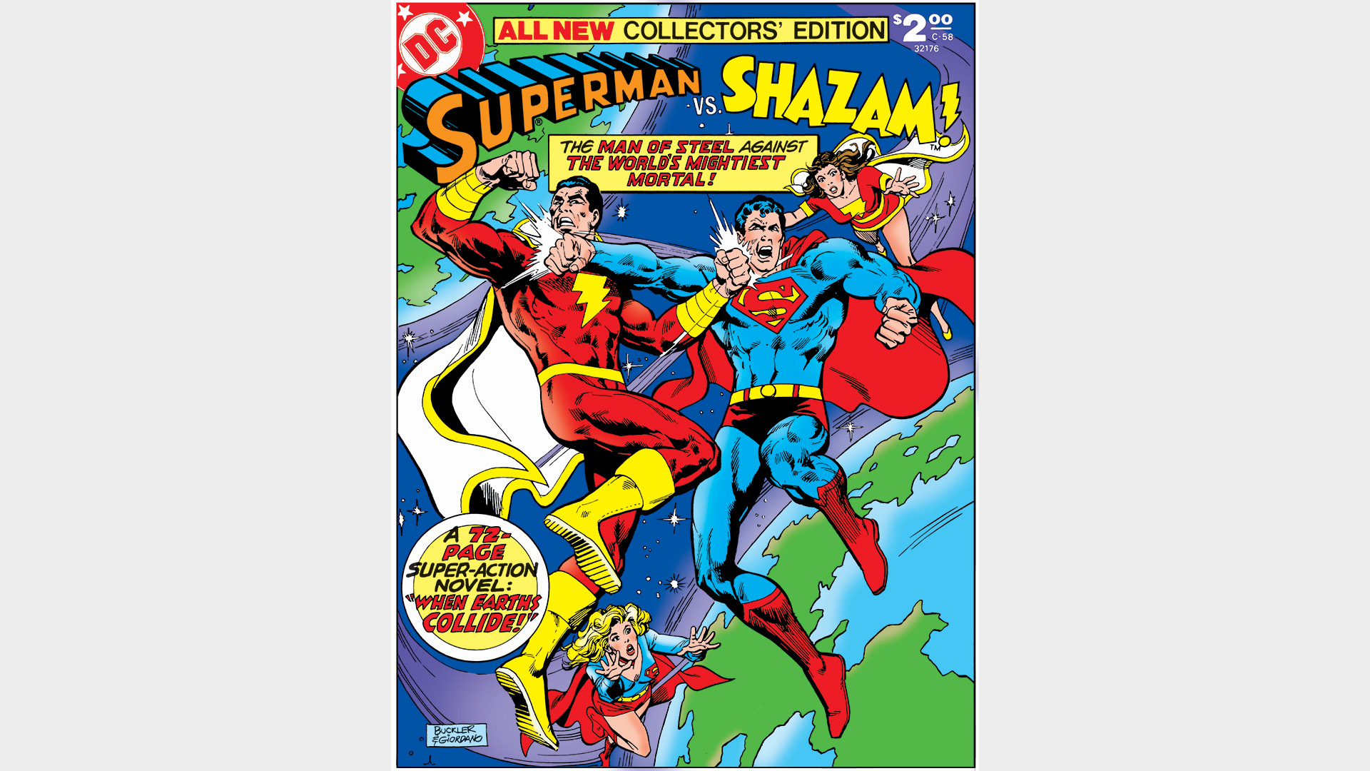 SUPERMAN VS. SHAZAM! ALL NEW COLLECTORS EDITION #58 FACSIMILE EDITION