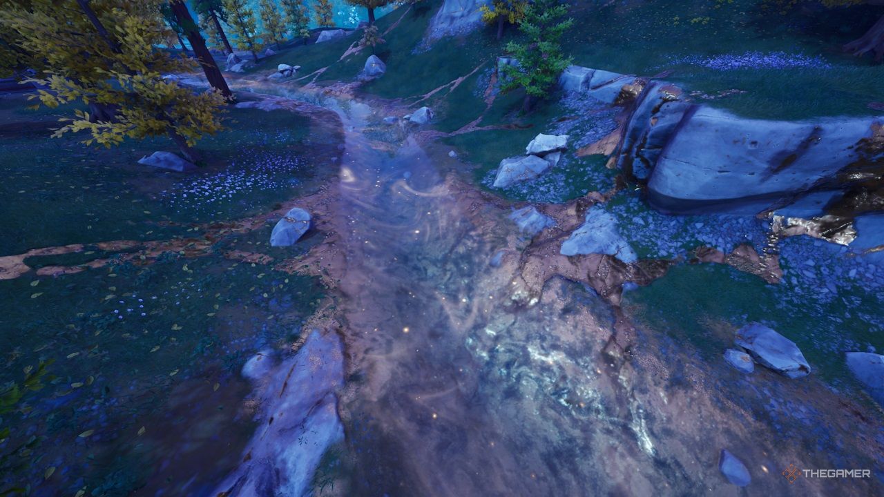 Gold River Water in Fortnite.