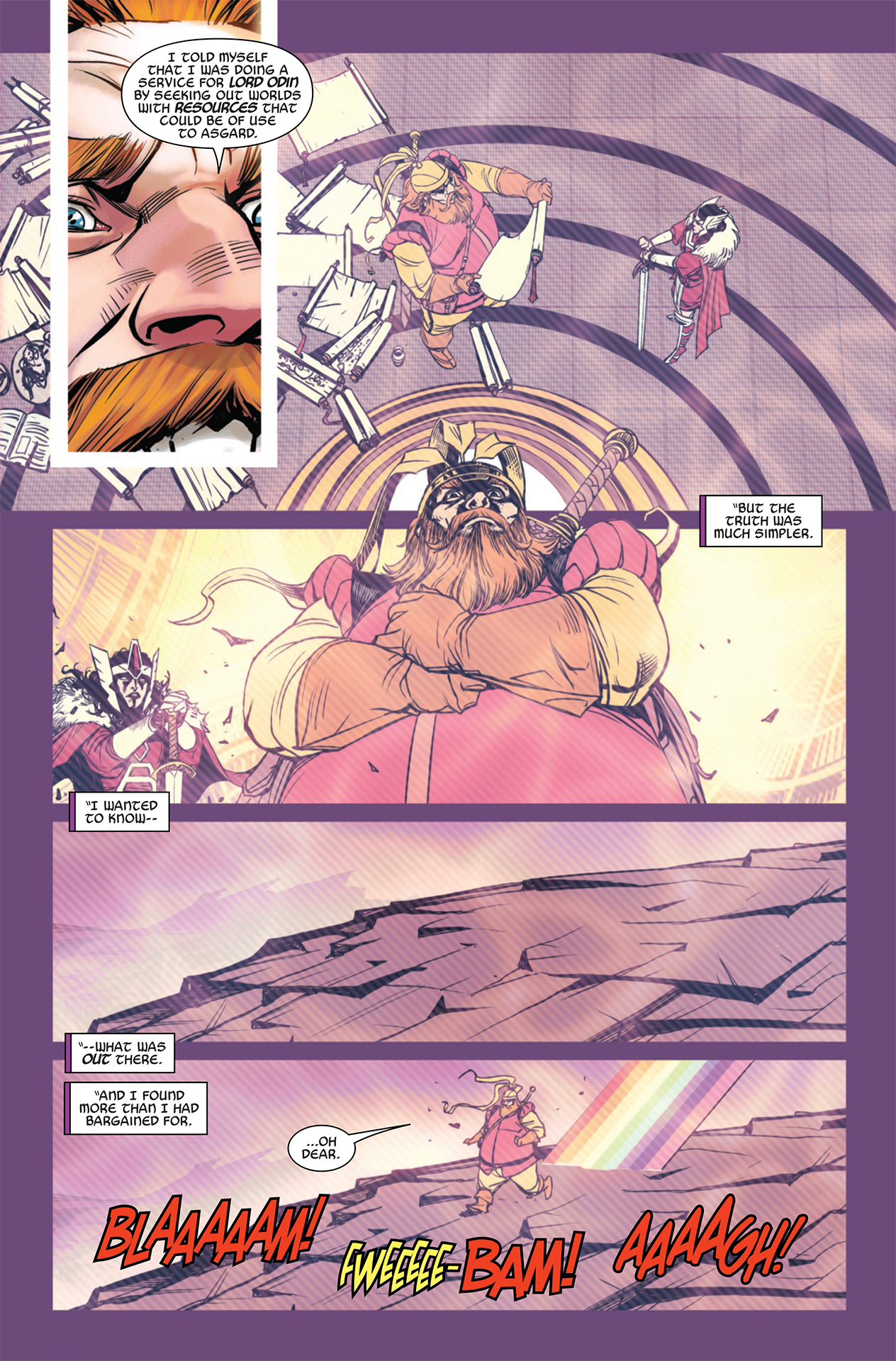 Captain America and Volstagg #1