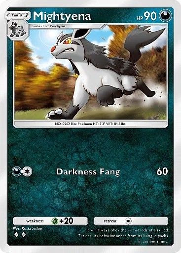 Mightyena in Pokemon TCG Pocket