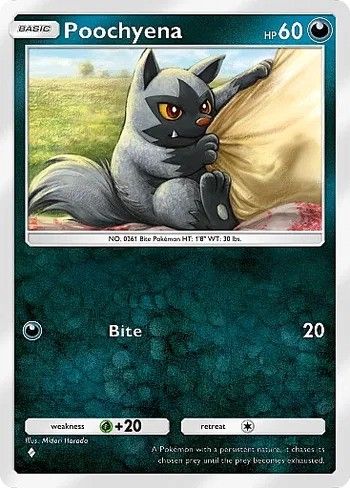 Poochyena in Pokemon TCG Pocket