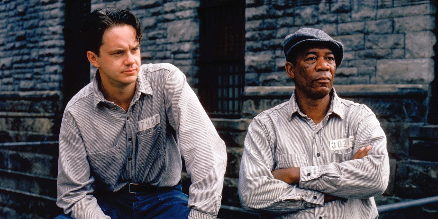 Two characters in The Shawshank Redemption