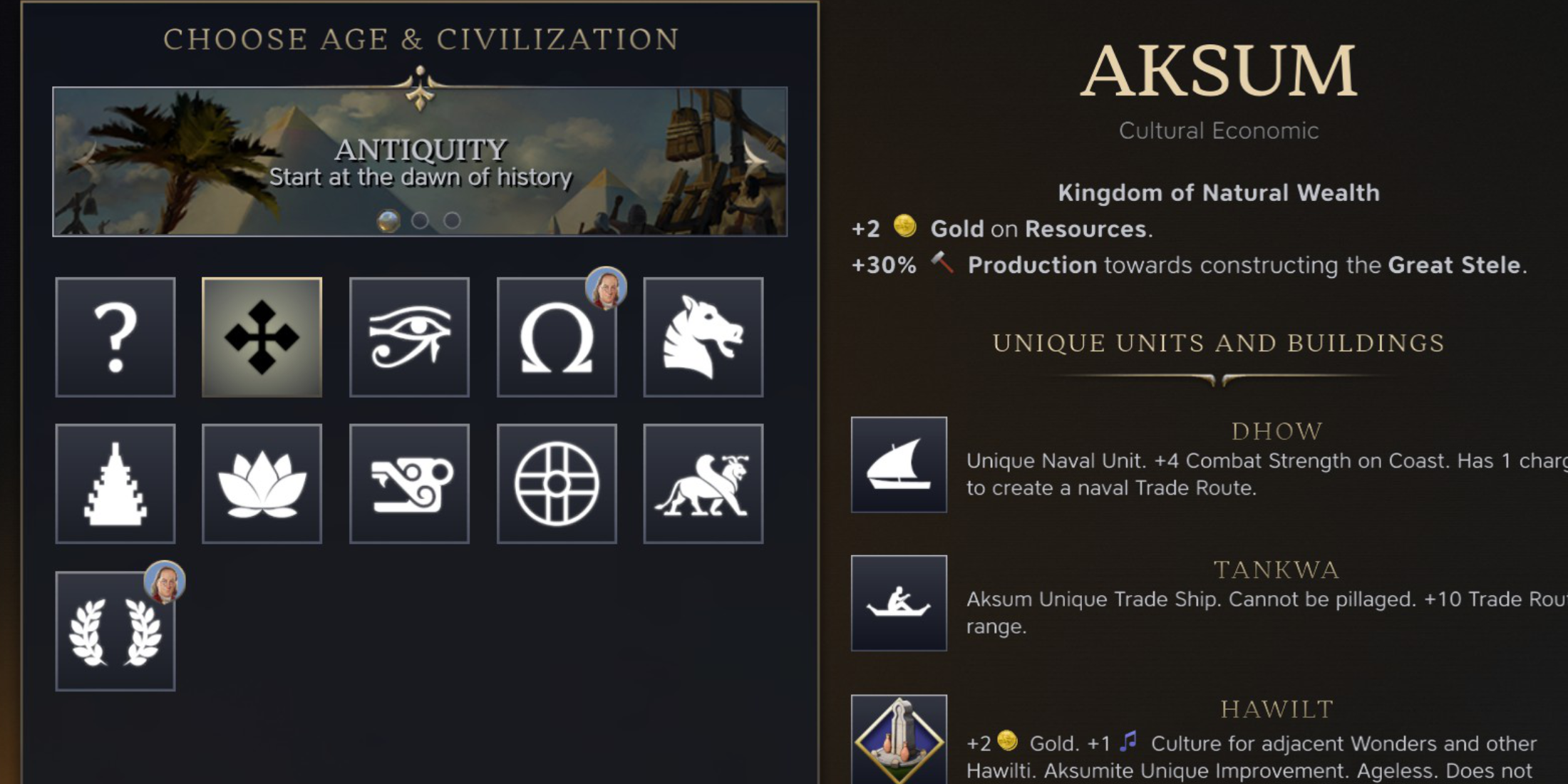 Civilization VII Antiquity Civs Tier List Every Antiquity Civ Ranked Civ 7 Aksum