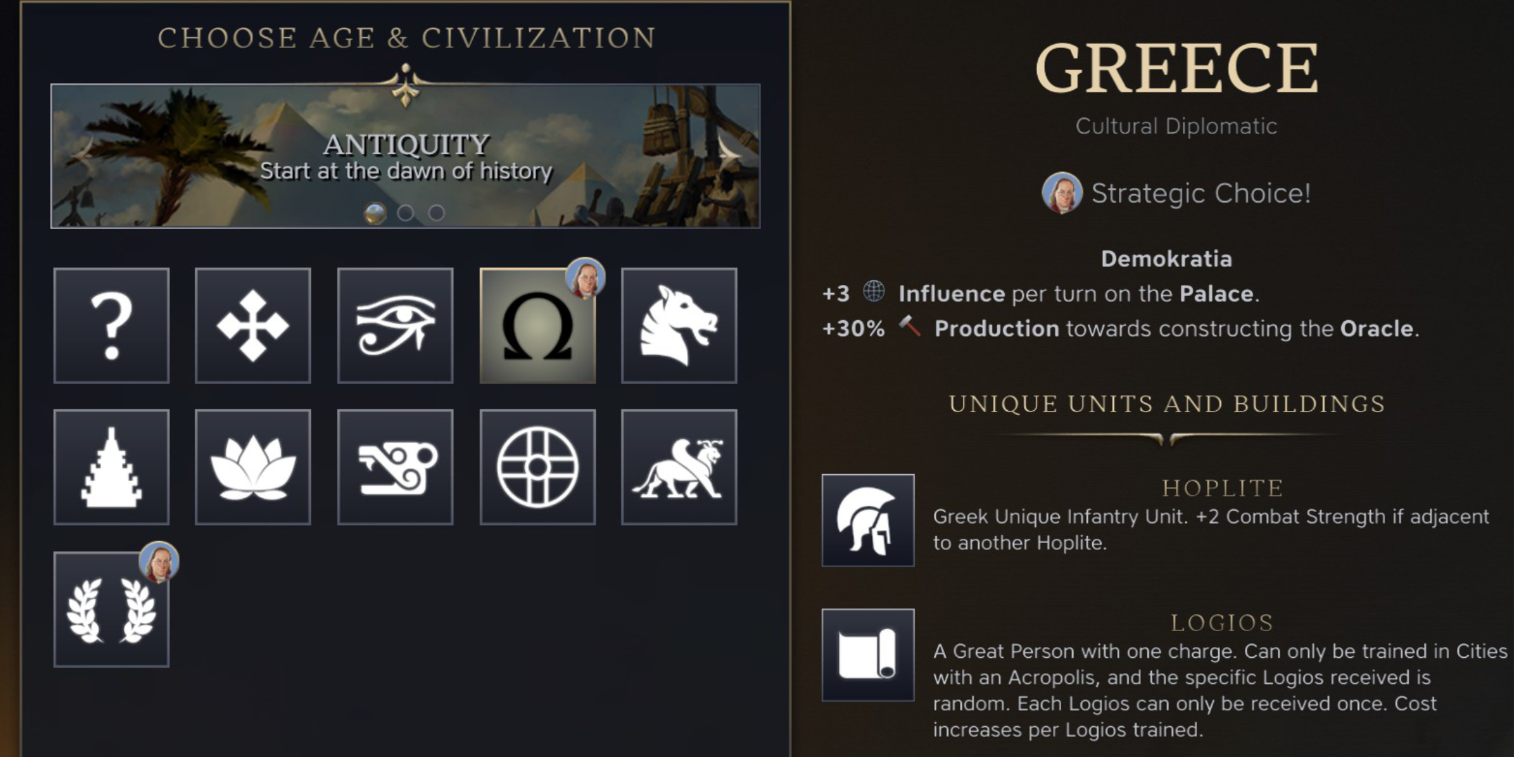 Civilization VII Antiquity Civs Tier List Every Antiquity Civ Ranked Civ 7 Greece