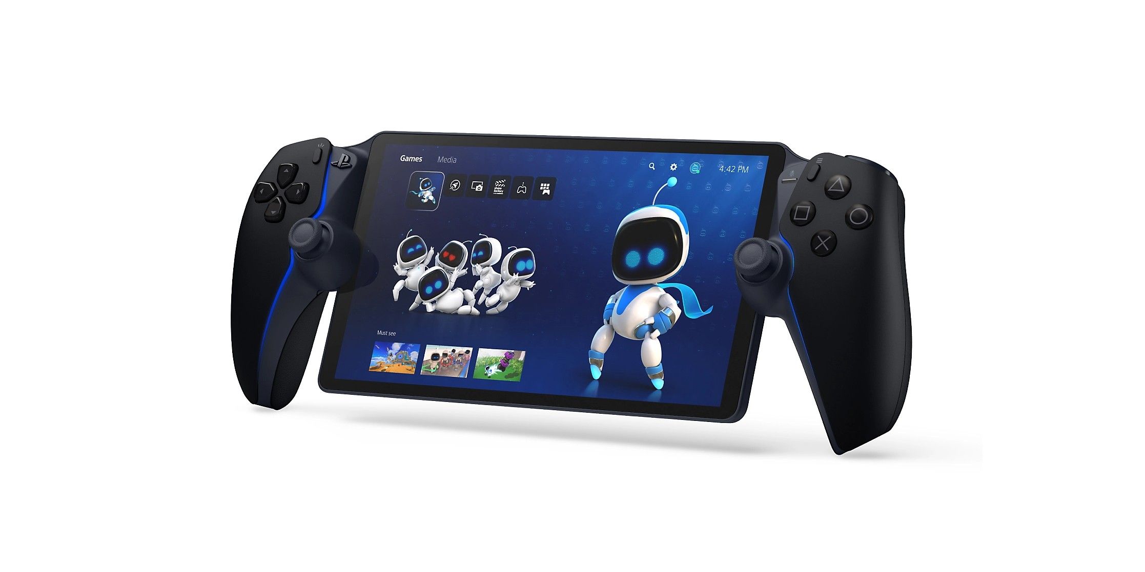 PlayStation Portal remote player in midnight black