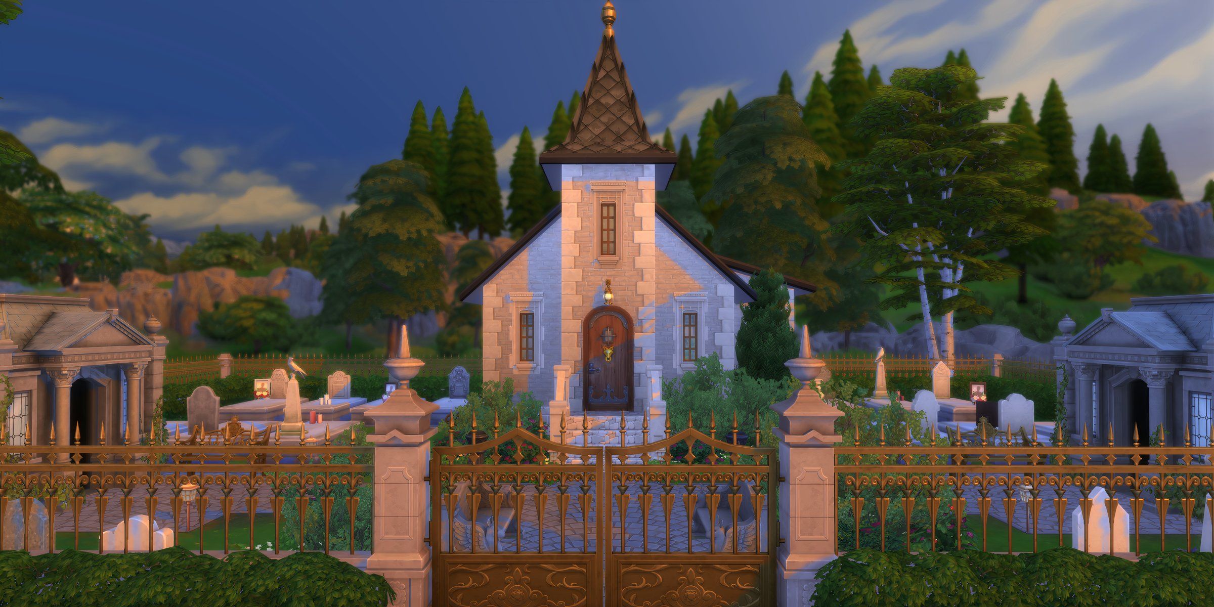 The Sims 4 Crumplebottom Cemetery