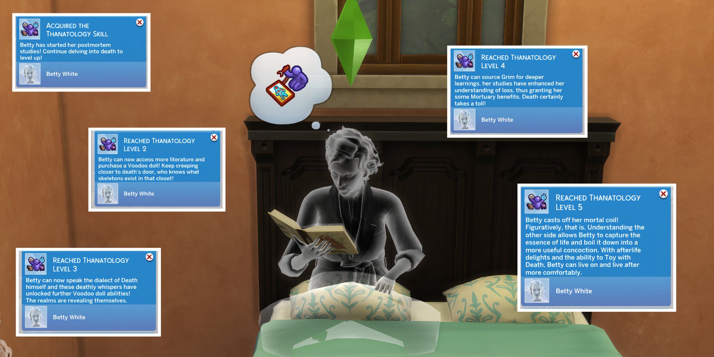 The Sims 4 - How To Learn The Thanatology Skill