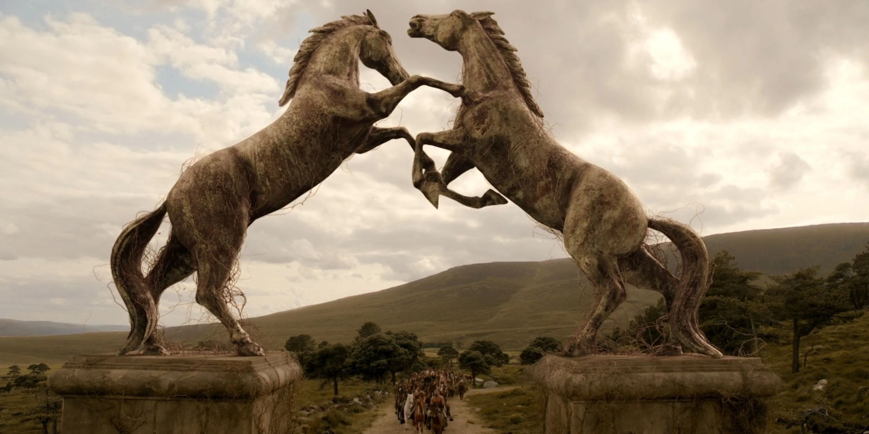 A shot of Vaes Dothrak in Season 1.