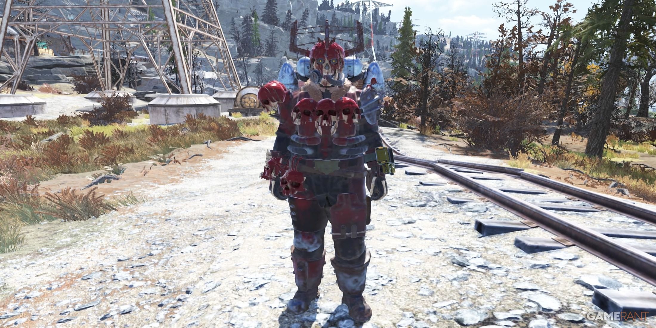 Player Wearing The Skull Lord Set