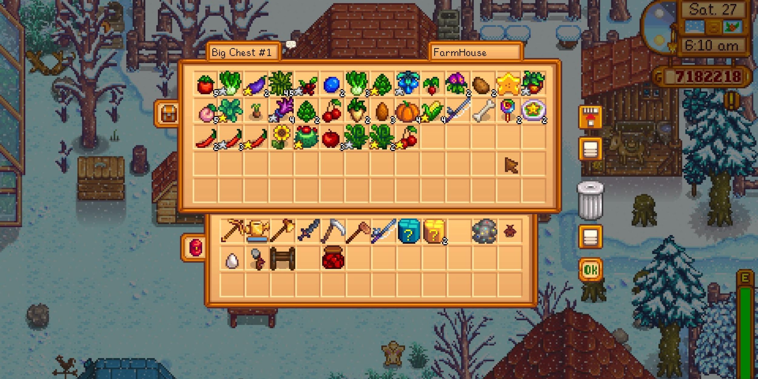 Stardew Valley Chests Anywhere Mod