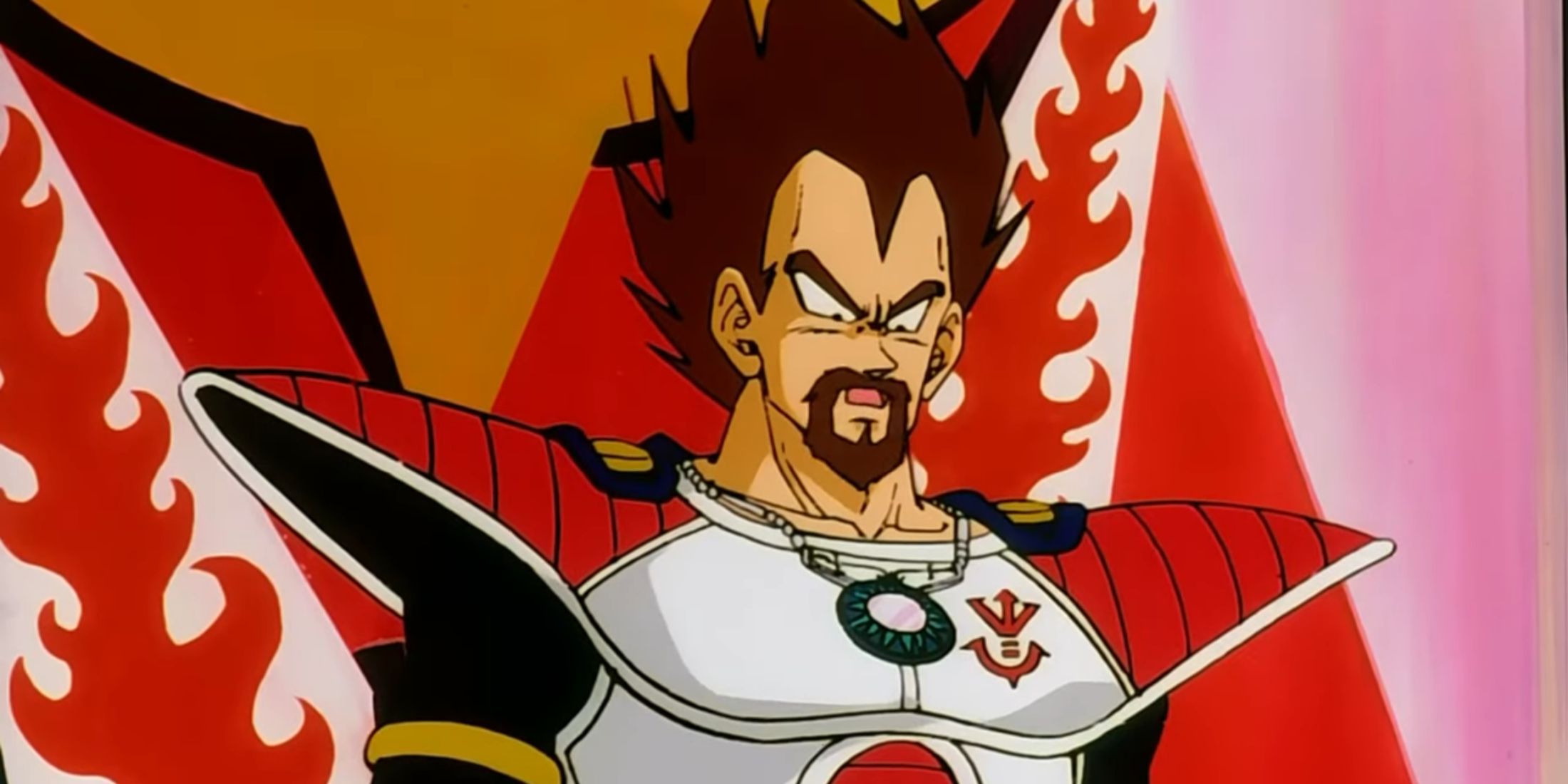 King Vegeta as he appears in Dragon Ball Z