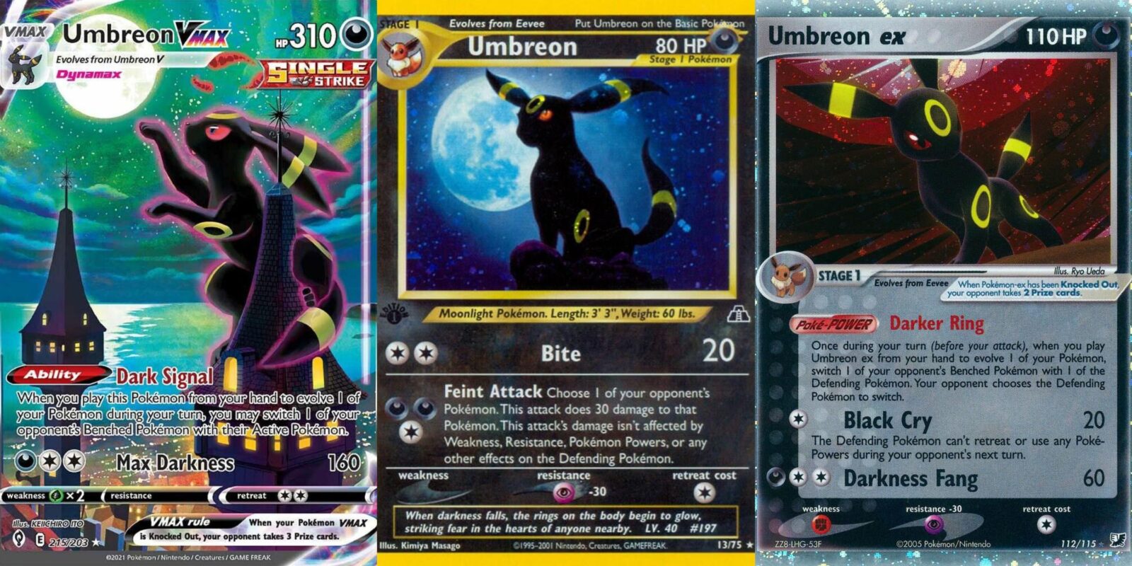 Most Valuable Umbreon Cards