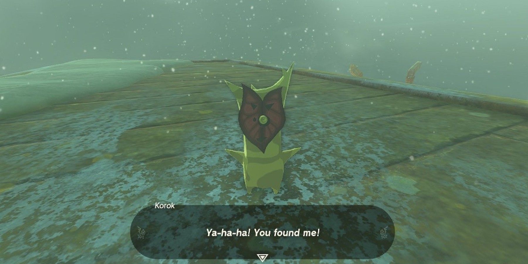 Korok in Zelda Tears of the Kingdom