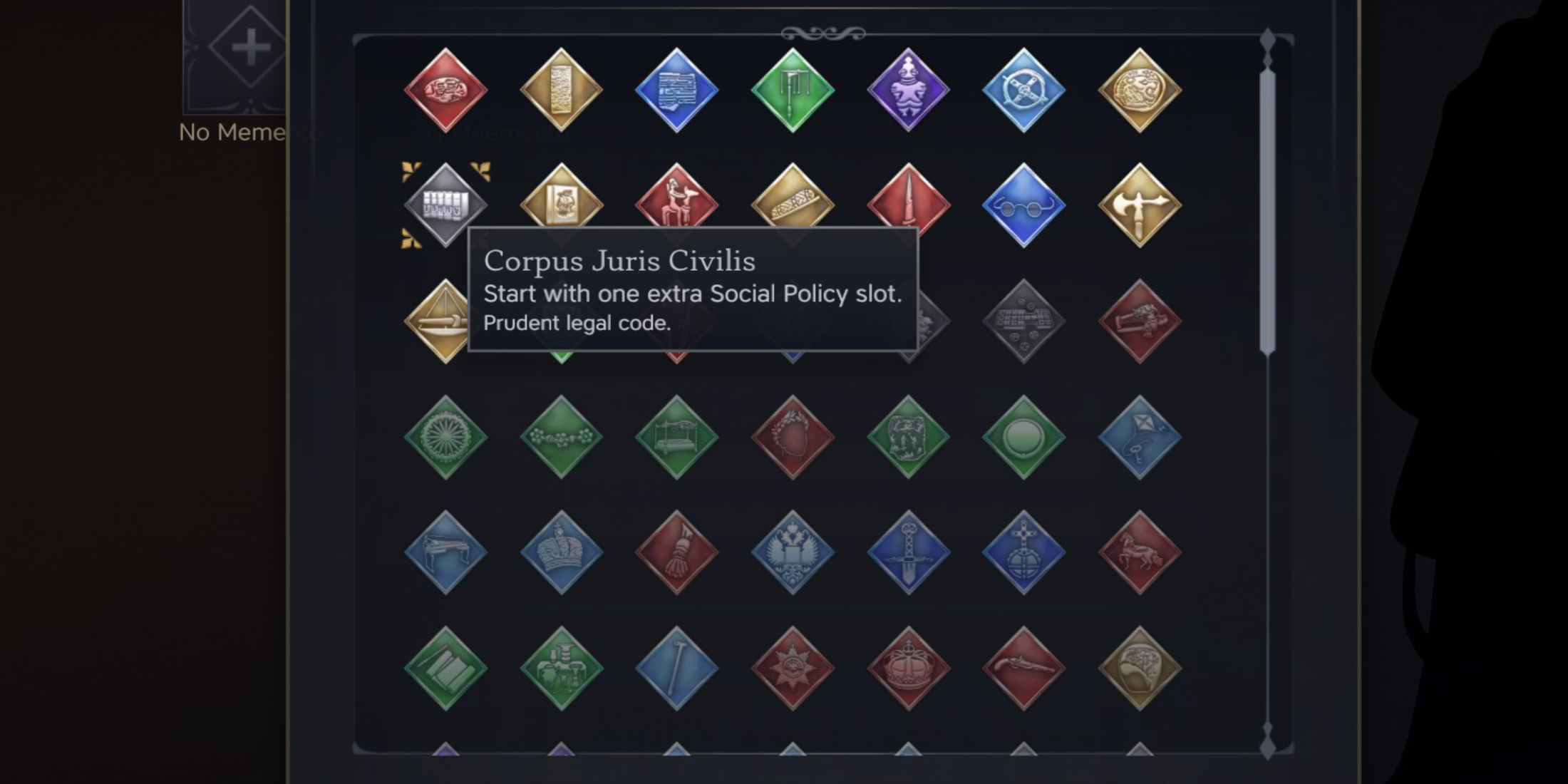 Cviilization VII Best Mementos Ranked Memento Tier List Civ 7 Corpus Juris Civilis