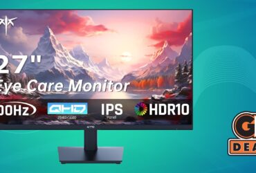 Get a New 27-inch 1440p Gaming Monitor for Just $100