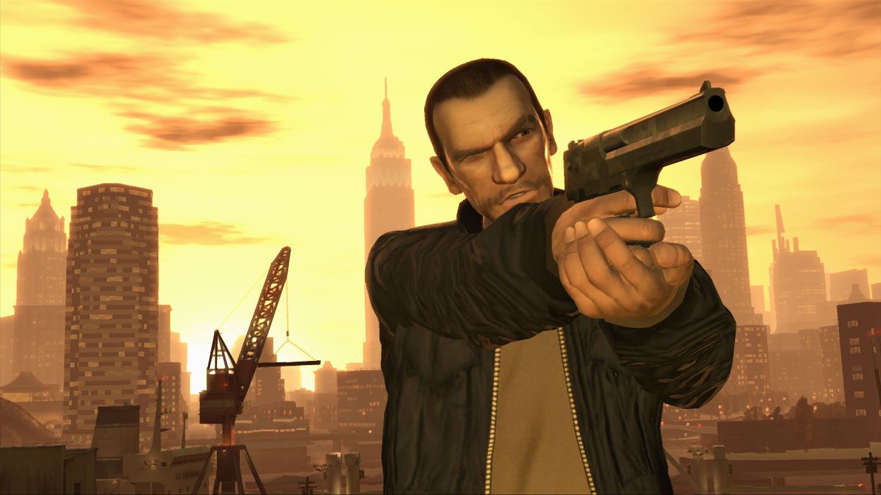 Niko Bellic from Grand Theft Auto 4. 