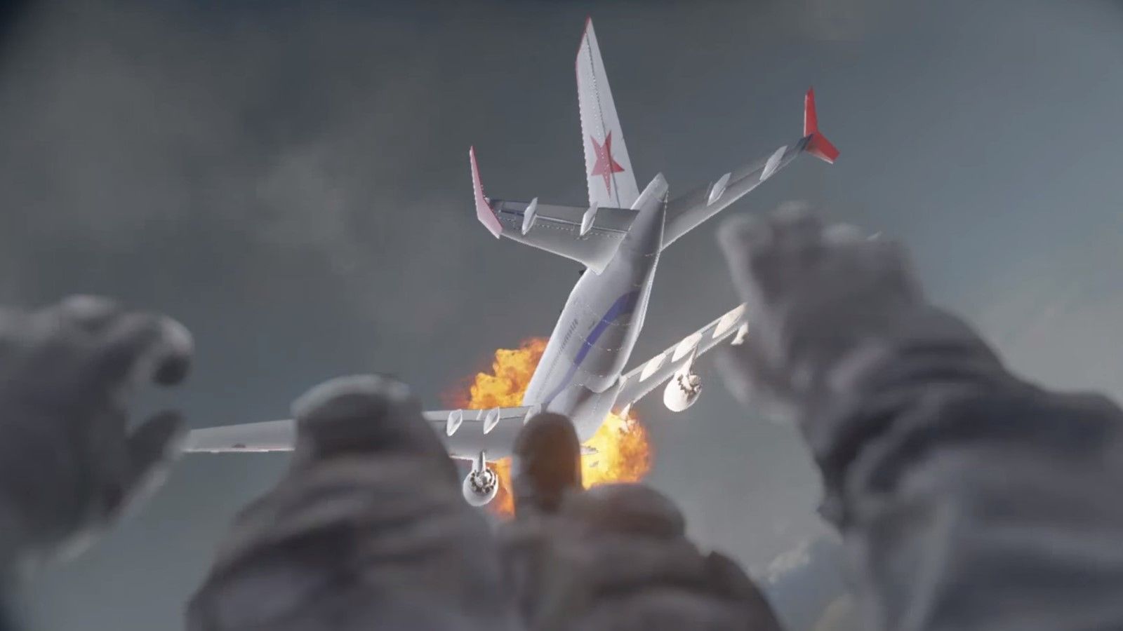 An image of the finale of Mile High Club from Call of Duty 4: Modern Warfare. 