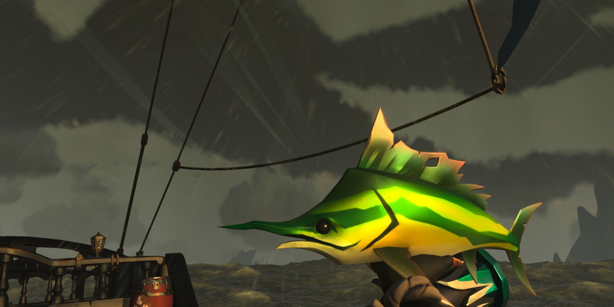 Wild Stormfish in Sea of Thieves