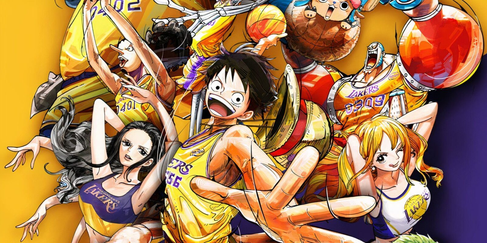 One Piece Announces New Team-Up With LA Lakers