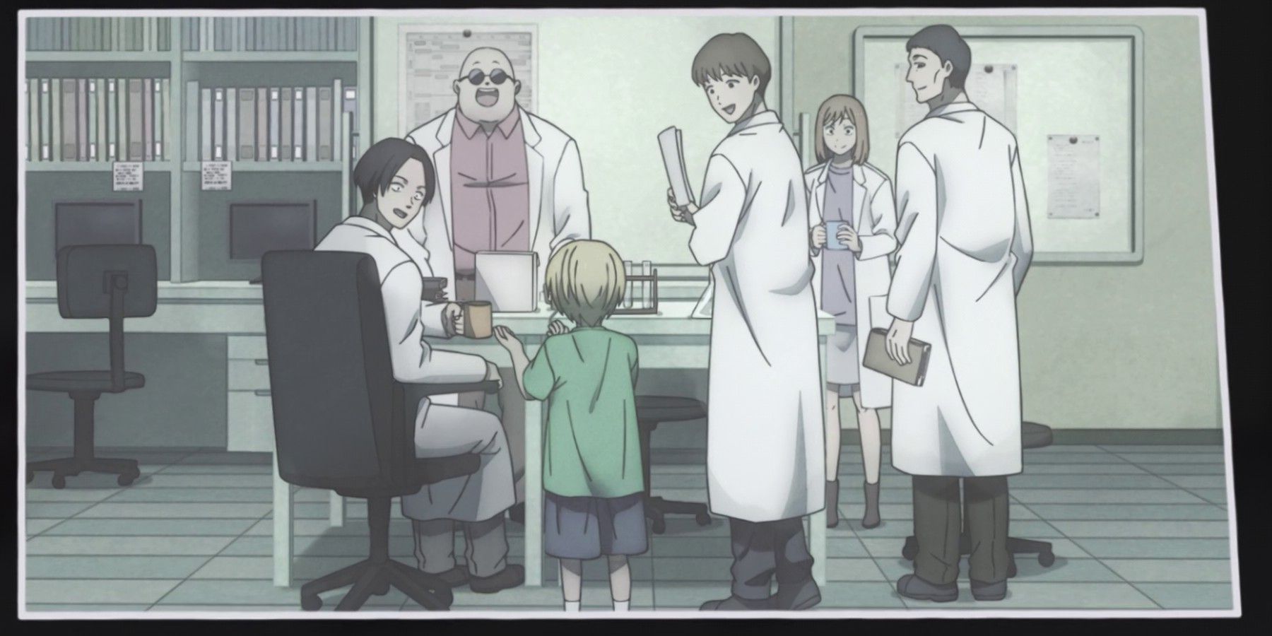 Kid Shin and Scientists of The Lab – SAKAMOTO DAYS Episode 7